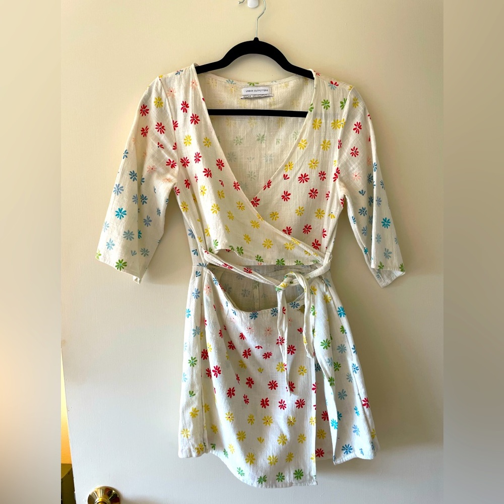 Rainbow Daisy Romper